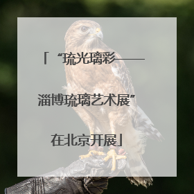 “琉光璃彩——淄博琉璃艺术展”在北京开展