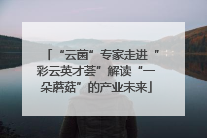 “云菌”专家走进“彩云英才荟”解读“一朵蘑菇”的产业未来