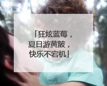 狂炫蓝莓，夏日游黄陂，快乐不宕机