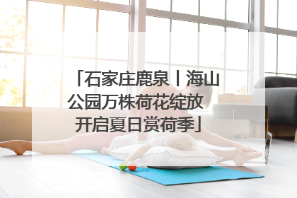 石家庄鹿泉丨海山公园万株荷花绽放 开启夏日赏荷季