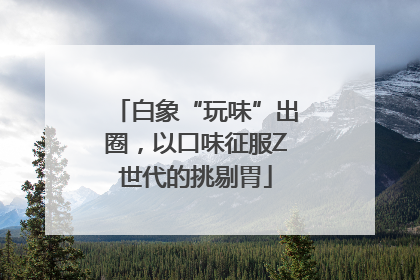 白象“玩味”出圈，以口味征服Z世代的挑剔胃