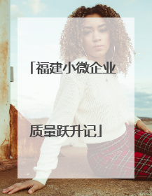 福建小微企业质量跃升记