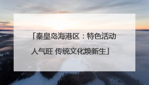 秦皇岛海港区：特色活动人气旺 传统文化焕新生