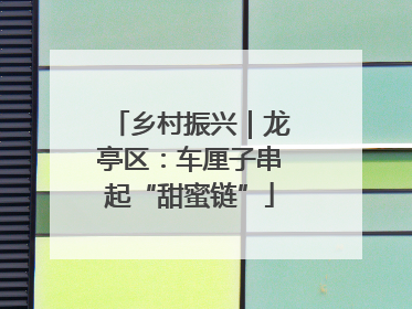 乡村振兴｜龙亭区：车厘子串起“甜蜜链”