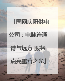 国网庆阳供电公司：电脉连通诗与远方 服务点亮露营之光