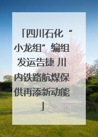 四川石化“小龙组”编组发运告捷 川内铁路航煤保供再添新动能