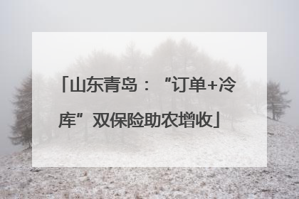 山东青岛：“订单+冷库”双保险助农增收