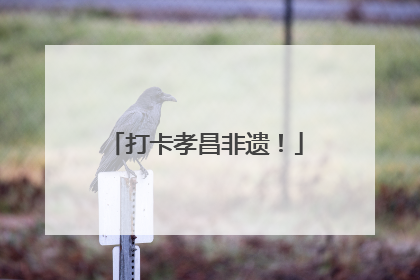 打卡孝昌非遗！