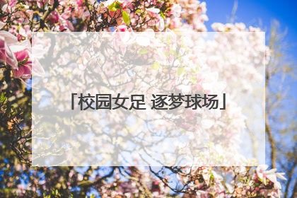 校园女足 逐梦球场