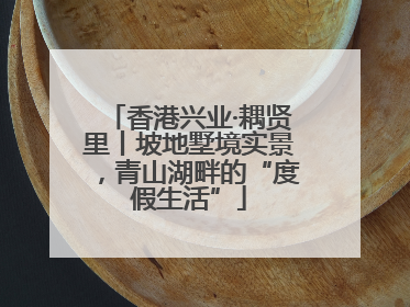 香港兴业·耦贤里丨坡地墅境实景，青山湖畔的“度假生活”